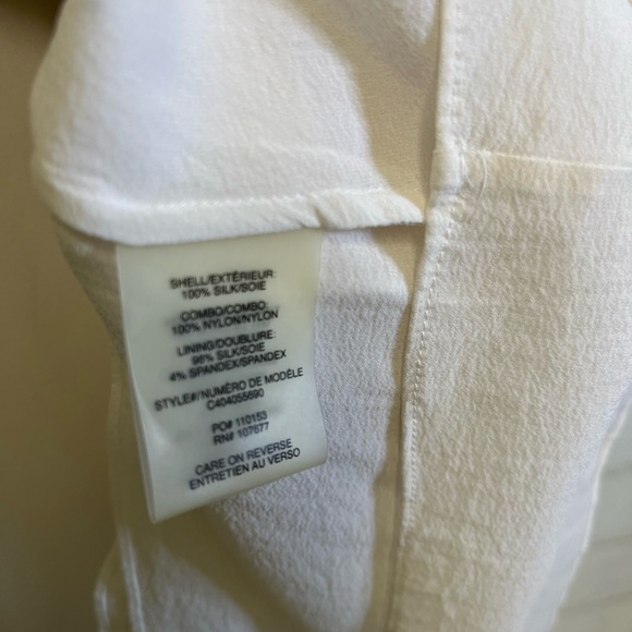 Alice & Olivia Silk and Lace Sleeveless Top Size Medium - Picture 5 of 5